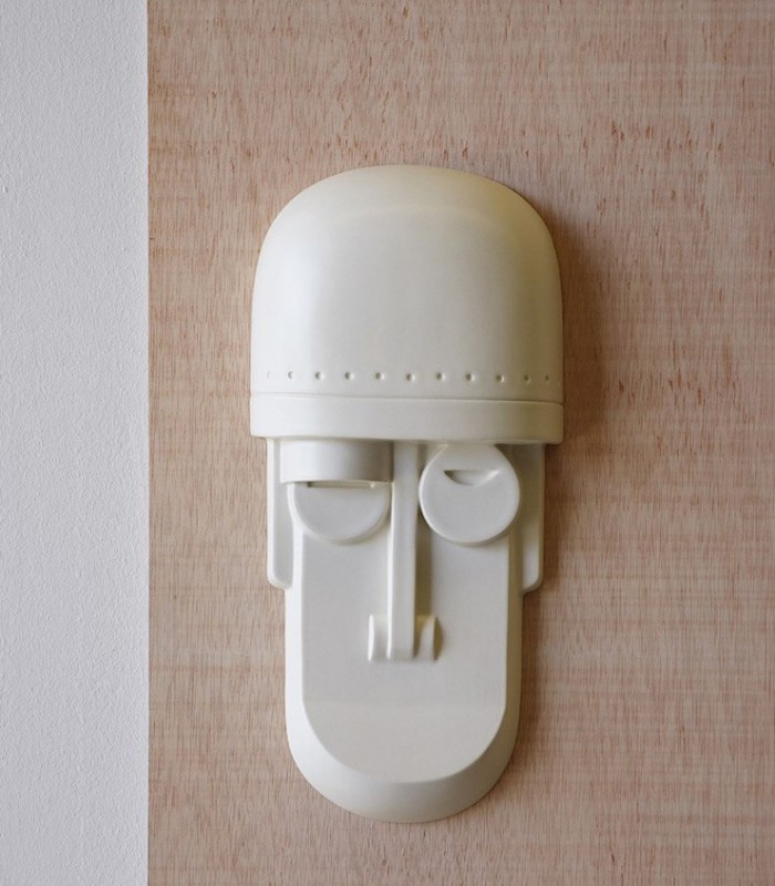 Máscara de pared blanco mate 2