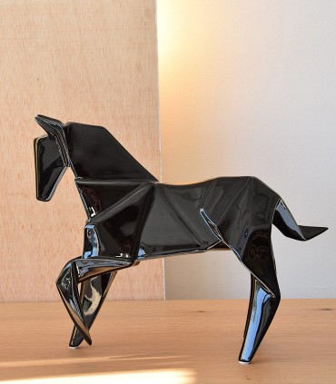 CABALLO negro pequeño - VP Interiorismo