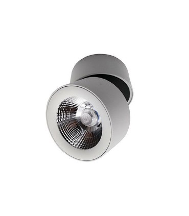 Foco superficie orientable 360º R Led 10W Blanco-Cromo YLD LC1298