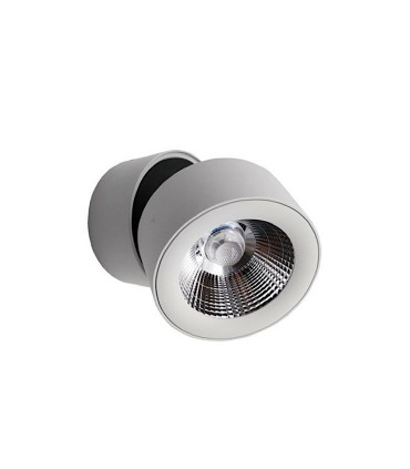 Foco superficie orientable 360º R Led 10W Blanco-Cromo YLD LC1298